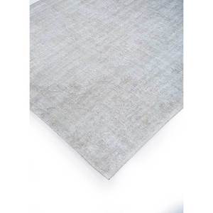 Tapis en laine gris et noir vintage noué à la main, classique, rectangulaire, Pae-1506, couleur unie, tapis de salon pour la maison ou la voiture - Product Image 2