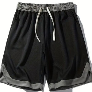 Pantalones cortos de gimnasio de fitness profesionales OEM poliéster personalizado de alta calidad de secado rápido de talla grande malla informal correr hombres estampado al por mayor - Product Image 1