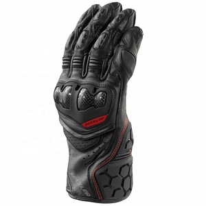 Guantes de Motocicleta de Diseño Personalizado de Última Tendencia para Adultos, Guantes Cortos de Cuero para Motociclismo de Carreras Hechos a Medida - Product Image 3