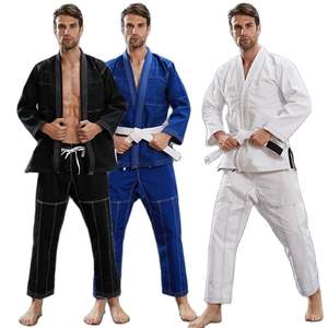 Vêtements d'arts martiaux brésiliens personnalisés 2023, haute qualité, 100% coton, karaté, judo, logo personnalisé pour hommes, taille personnalisée, OEM, nouvelle arrivée - Product Image 1