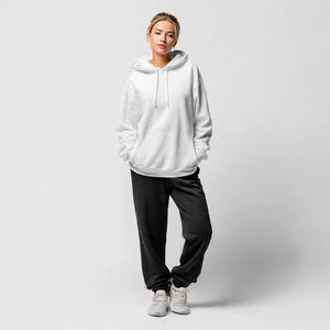 Sudadera Holgada para Mujer, Sudadera con Capucha de Forro Polar de 500 GSM, Sudadera con Capucha de Forro Polar Grueso para Mujer, Sudadera con Hombros Caídos - Product Image 6