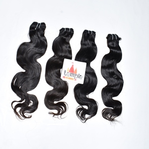 Paquete de Cabello 100% crudo vietnamita, mechones rectos de doble estiramiento, cabello liso vietnamita, color natural, cabello humano negro para mujeres - Product Image 1