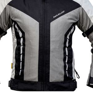 Veste de moto d'été respirante unisexe en textile léger équipement d'équitation CE pour la protection coupe-vent imperméable réfléchissant - Product Image 5