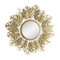 Miroir mural en fer de style Art déco de haute qualité pour la décoration de la maison et des hôtels, moderne, élégant, taille personnalisée, fabricant et fournisseur en gros
