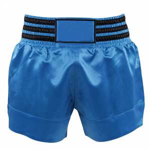 Short de boxe à séchage rapide pour hommes OEM, logo personnalisé, couleur unie, vêtements de karaté et d'arts martiaux très vendus - Product Image 5