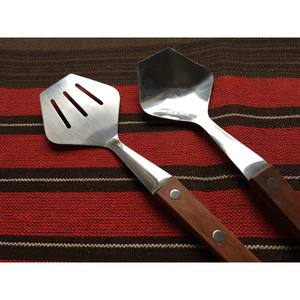 Saladier élégant en bois et en métal pour déjeuner et table à dîner idéal pour toute occasion nouveau design - Product Image 2