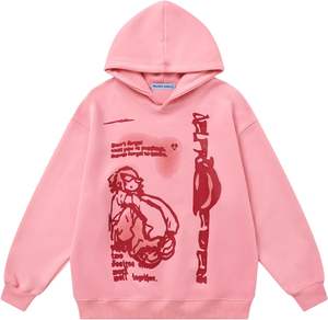 Cutom Logo Sweats à capuche surdimensionnés pour femmes Dernier style hot rate Qualité supérieure Meilleur matériel propre à votre impression Sweats à capuche les plus vendus - Product Image 1