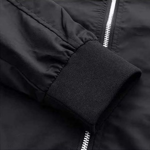 Chaqueta Bomber Informal para Hombre con Cierre Frontal de Hosten Greek Enterprises, Nueva Colección 2026, 100% Poliéster, Impermeable y Transpirable - Product Image 5