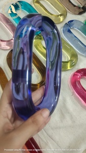 Accents muraux faits à la main en chaîne acrylique moderne article décoratif pour la maison liée personnalisée pour accrocher toute la vente résine adorable mate - Product Image 3