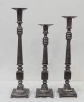Support de pilier de bougie en cuivre de qualité supérieure grand support de pilier de bougie de sol long bougeoir gracieux luxe pilier antique en métal