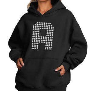 Sweat-shirts à capuche pour hommes de qualité supérieure, 100% coton, vêtements de rue, survêtements, denim, sweat-shirt à strass - Product Image 3