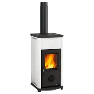 Estufa de Leña TEA .16 Blanca de 5 Estrellas, Modelo 3004831, 7kW - Product Image 1