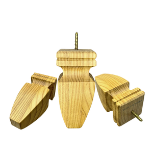 Patas de sofá de madera de repuesto con estilo, fácil instalación con un toque moderno fresco, mejora el atractivo duradero de los muebles antiguos - Product Image 6