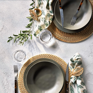 Meilleures ventes Anneaux de serviette en feuilles de rotin Charmant rustique Écologique Décoration de table en osier pour mariage Vacances ou repas de tous les jours - Product Image 2