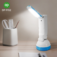 Lampe torche LED rechargeable à prix d'usine avec fonction lampe de bureau latérale SMD