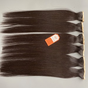 Extensions de cheveux humains vietnamiens Super Double Drawn Extension de cheveux avec ruban Remy naturel de haute qualité - Product Image 5
