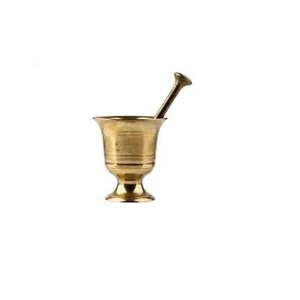 Herramientas de trituración de ajo y jengibre de tendencia superior, accesorios de cocina, uso de bodas y catering, mortero, acabado pulido brillante - Product Image 3