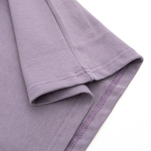 Fashion Heavy Cotton <b>Mock</b> <b>Neck</b> <b>Top</b> T Shirt Puff Printed Tee T Shirt for Wholesale - Product Image 6