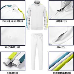 Sudaderas con capucha Conjuntos de ropa deportiva para hombres Chándal informal Hombres Sudadera de 2 piezas Pantalones de chándal Traje subido por Dress Sports - Product Image 4