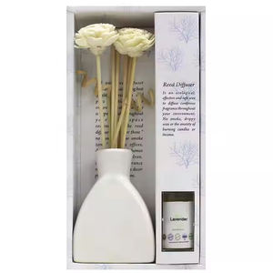 Best Price DIY <b>Reed</b> <b>Diffuser</b> Sets Home Decor with Long Lasting Fragrance & Flower Shaped <b>Oil</b> <b>Diffuser</b> for Home Use - Product Image 4