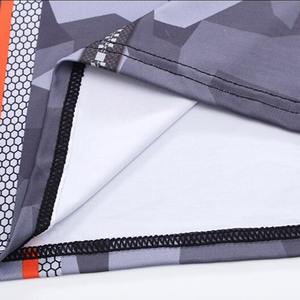 Camisa de compresión OEM al por mayor para hombres logotipo personalizado de manga larga protectores contra sarpullidos tela de tendencia estilo deportivo para la natación de verano - Product Image 4