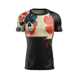 Rashguard pour homme à manches courtes, 100% polyester respirant - Product Image 5