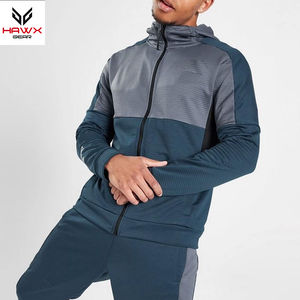 เสื้อมีฮู้ดแบบมีซิปสำหรับผู้ชายเสื้อผ้าแฟชั่นแนวสตรีทโอเวอร์ไซส์ขายส่ง - Product Image 1