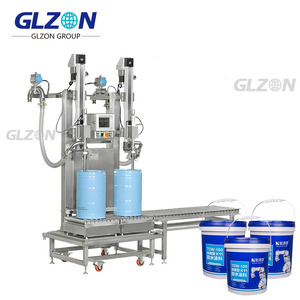 Machine de remplissage de jerricans de <span class=keywords><strong>20L</strong></span> et 25L pour produits chimiques |   Machine de remplissage automatique de liquides |   Système de remplissage d'huile détergente et de diluant solvant - Product Image 2