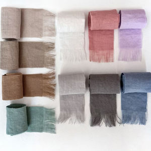 Европейская льняная ткань, размягченная широкая льняная ткань по длине для шитья различных цветов для использования в самолетах салфеток - Product Image 3