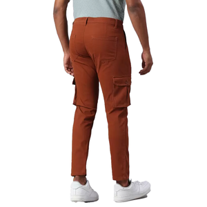 Diseño personalizado orientado a la exportación de los hombres sueltos de talla grande Cargo pantalones de chándal de Color sólido Multi bolsillo Cargo pantalones para hombres - Product Image 5