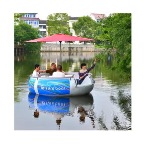 Équipement de jeux d'eau haute qualité BBQ Boat Barbecue Party Electric Grill Leisure BBQ Donut Boat Factory Price - Product Image 2