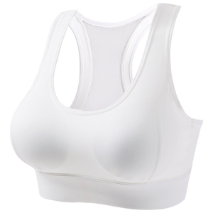 Custom Factory Wholesale Women's Sports Bra – Breathable Mesh Back Racerback High <b>Support</b> Gym <b>Crop</b> <b>Top</b> for Yoga & Fitness - Product Image 3