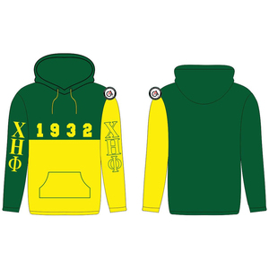 Chi Eta Phi เสื้อสวมหัวผู้ชายสําหรับขายสหายและสหาย XHO เย็บปักถักร้อยที่ขายดีที่สุดชุดกีฬาผู้ชายผู้หญิงเสื้อฮู้ด - Product Image 1