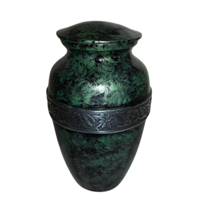 Elegante Urna Funeraria de Latón Morado para Cenizas de Adultos, Urna Decorativa de Metal para Restos Humanos. - Product Image 4