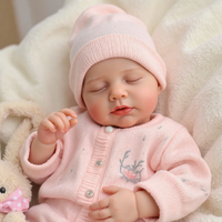 Poupées de bébé reborn réalistes en vinyle de 20 pouces, corps souple, jouet pour fille, cadeau