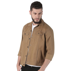 Veste en jean décontractée pour hommes, veste en jean personnalisée en gros d'usine 100% coton Shell Premium Quality XL Size Winter Season Material - Product Image 2