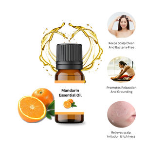 Fabricante al por mayor 100% mezcla de aceite esencial de mandarina prensado en frío orgánico natural puro para el cuidado del cabello y la piel - Product Image 3