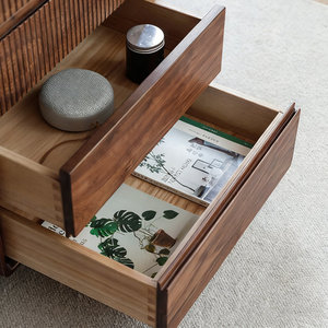 Natural Brown <b>Solid</b> <b>Wood</b> Rectangular Writing <b>Desk</b> Nordic Style Spacious Work Surface 1-Year Warranty - Product Image 3