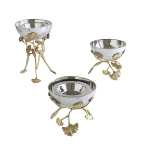 Nickel Finishing Metal Fruit Bowl <b>Hot</b> Selling Soup <b>Noodles</b> Server Bowl Catering Ware Table Top Decoration Snacks Serving Bowl - Product Image 2