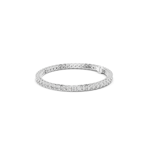 7.04 CT Lab VVS-VS EF CVD Diamond Tennis Bracelet Round Brilliant Cut 18KT, 14KT, 10KT Gold & 925 <b>Silver</b> Rose, - Product Image 5