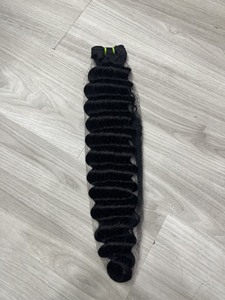 Extensiones de cabello virgen crudo vietnamita de doble trama, máquina de cabello Remy de onda profunda suelta de alta calidad, listas para enviar - Product Image 4