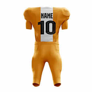 Uniformes de Fútbol Americano Juveniles Personalizados OEM, Uniformes de Fútbol Americano Bordados y Sublimados con Tackle Twill - Product Image 3