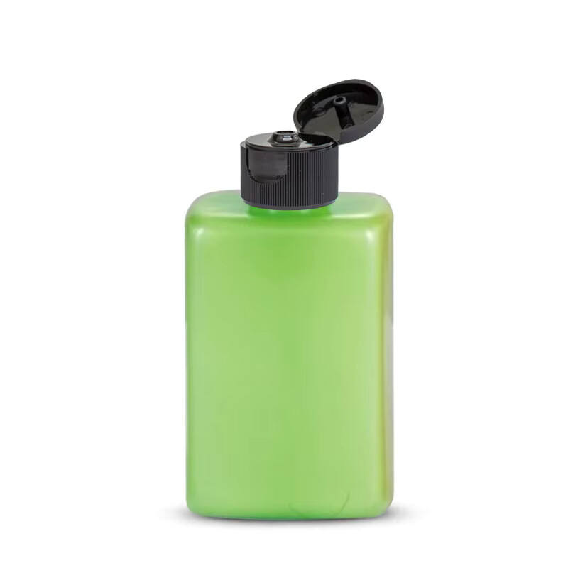 bottle with flip top cap
