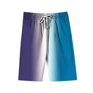Nouveauté, séchage rapide, logo personnalisé, ensemble de sport 2 pièces d'été pour hommes, à manches courtes, t-shirt et short de fitness, ensemble de yoga - Product Image 6