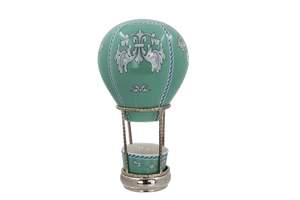 Candelabro de Cerámica Bohemio Estilo Montgolfiere Fabergé, Hecho a Mano, para Decoración de Mesa en Bodas y Uso en Interiores - Product Image 1