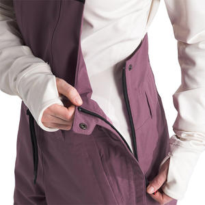 Bavoirs de ski pour femmes pantalon de neige personnalisé imperméable et respirant avec service OEM ODM et marque privée vêtements de ski d'hiver - Product Image 3