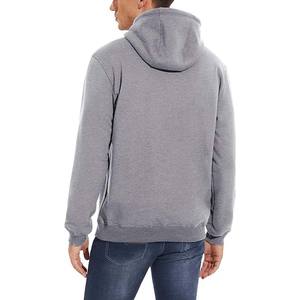 Sweats à capuche mode pour hommes Pullover Hoodies pour hommes Casual Hoodie Navy - Product Image 4
