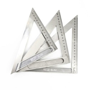Righello triangolare in acciaio ROKTOOLS con goniometro e quadrante di posizionamento rapido - Product Image 3