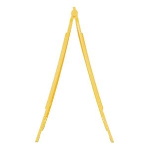 Boardwalk 10 pulgadas X 2 en. X 26 Pulgadas Señal de Tráfico de Doble Cara, Advertencia de Piso Mojado Amarillo para Seguridad en el Sitio - Product Image 3