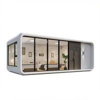 Maison Modulaire Préfabriquée, Bureau Portable de Luxe, Conteneur Préfabriqué, Cabine Apple Préfabriquée, Mini-Maisons